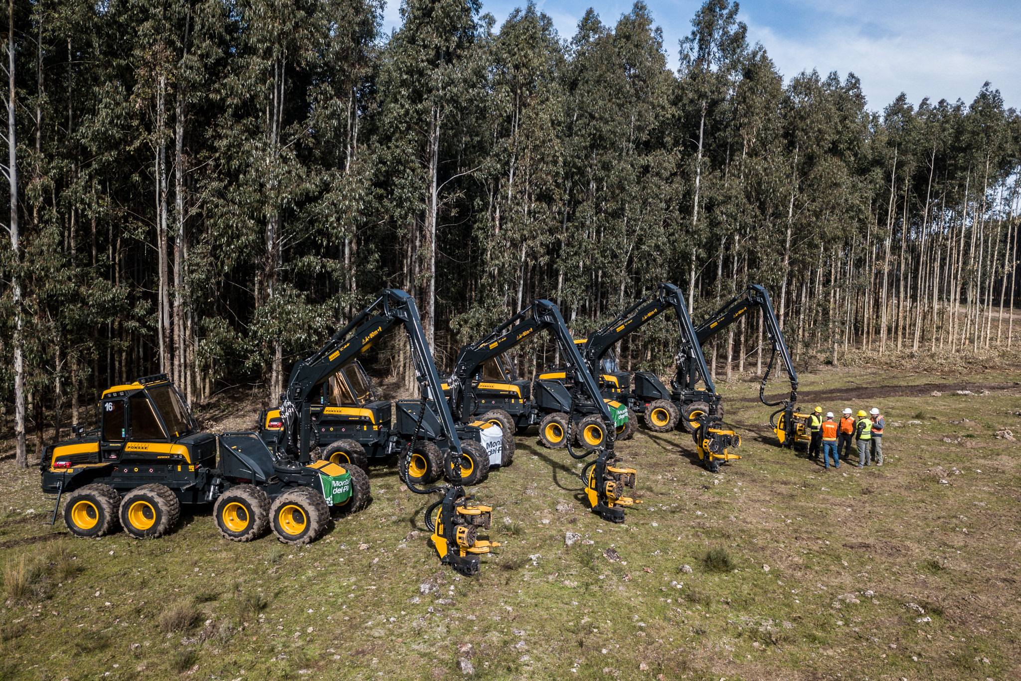 Montes del Plata realiza importante inversión en cosechadoras