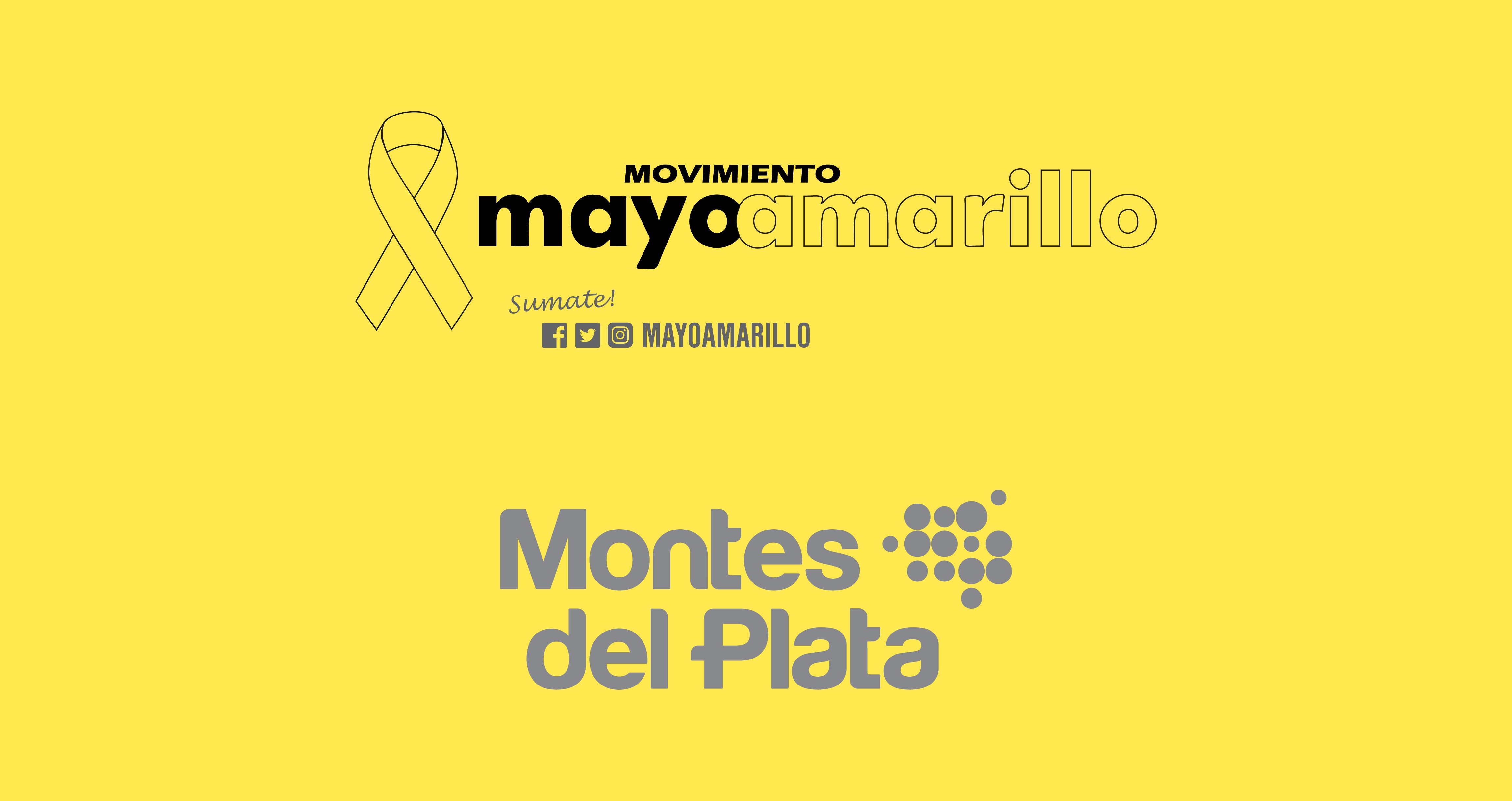 Montes del Plata se suma a la campaña “Mayo Amarillo”