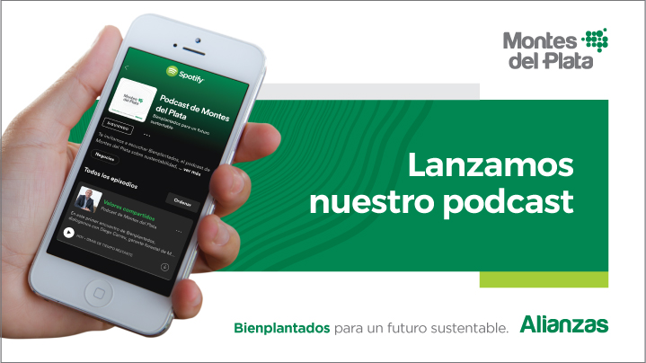 Montes del Plata inició un ciclo de podcasts sobre el negocio forestal