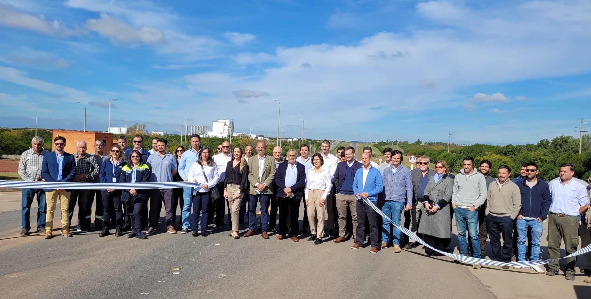 Montes del Plata inaugura obras de la ruta de acceso a M´Bopicuá